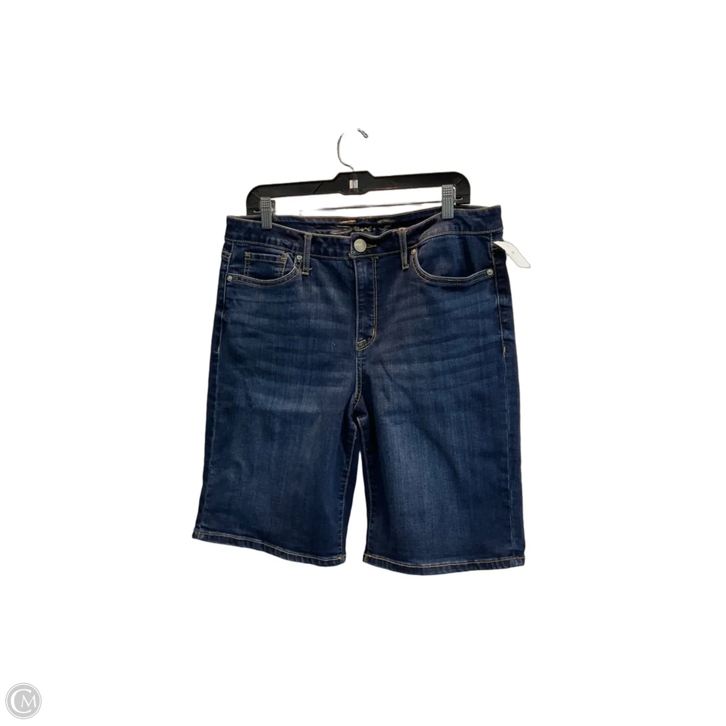 Shorts By Seven 7 In Blue Denim, Size: 16