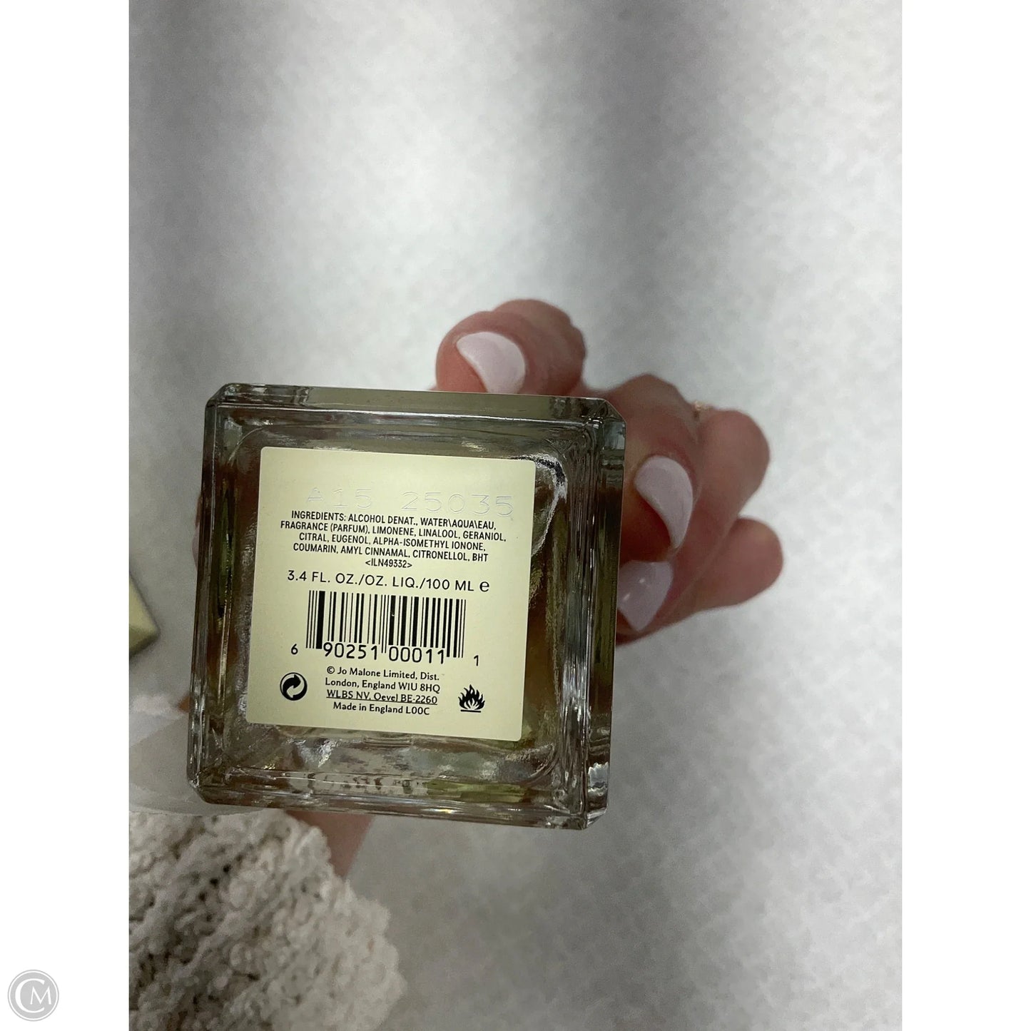 Fragrance By Jo Malone, Size: Large