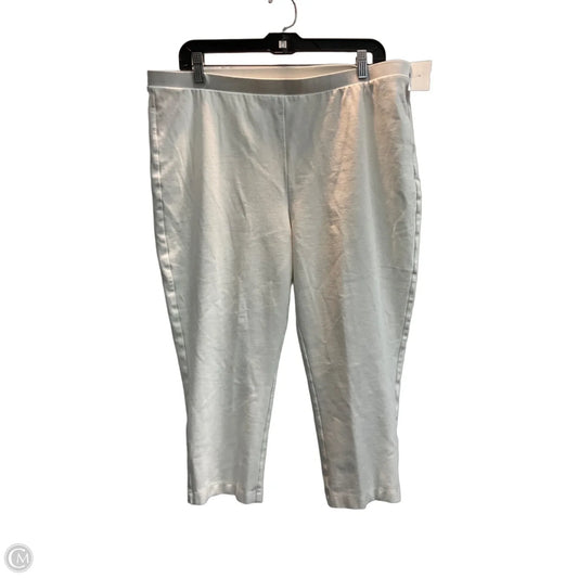 Capris By Chicos In White, Size: 16