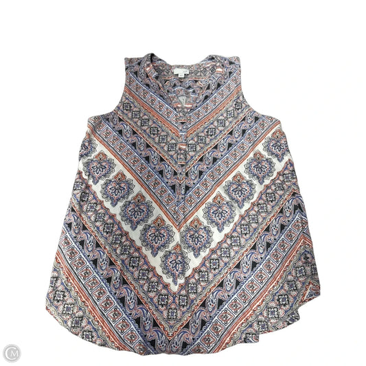 Tank Top By J. Jill In Multi-colored, Size: L