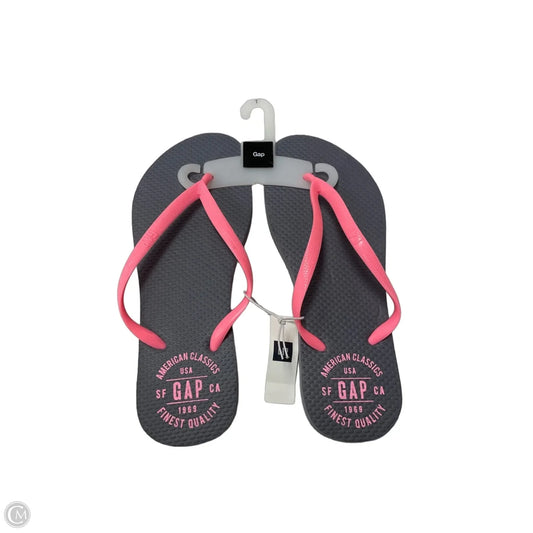 Sandals Flip Flops By Gap In Pink, Size: 7