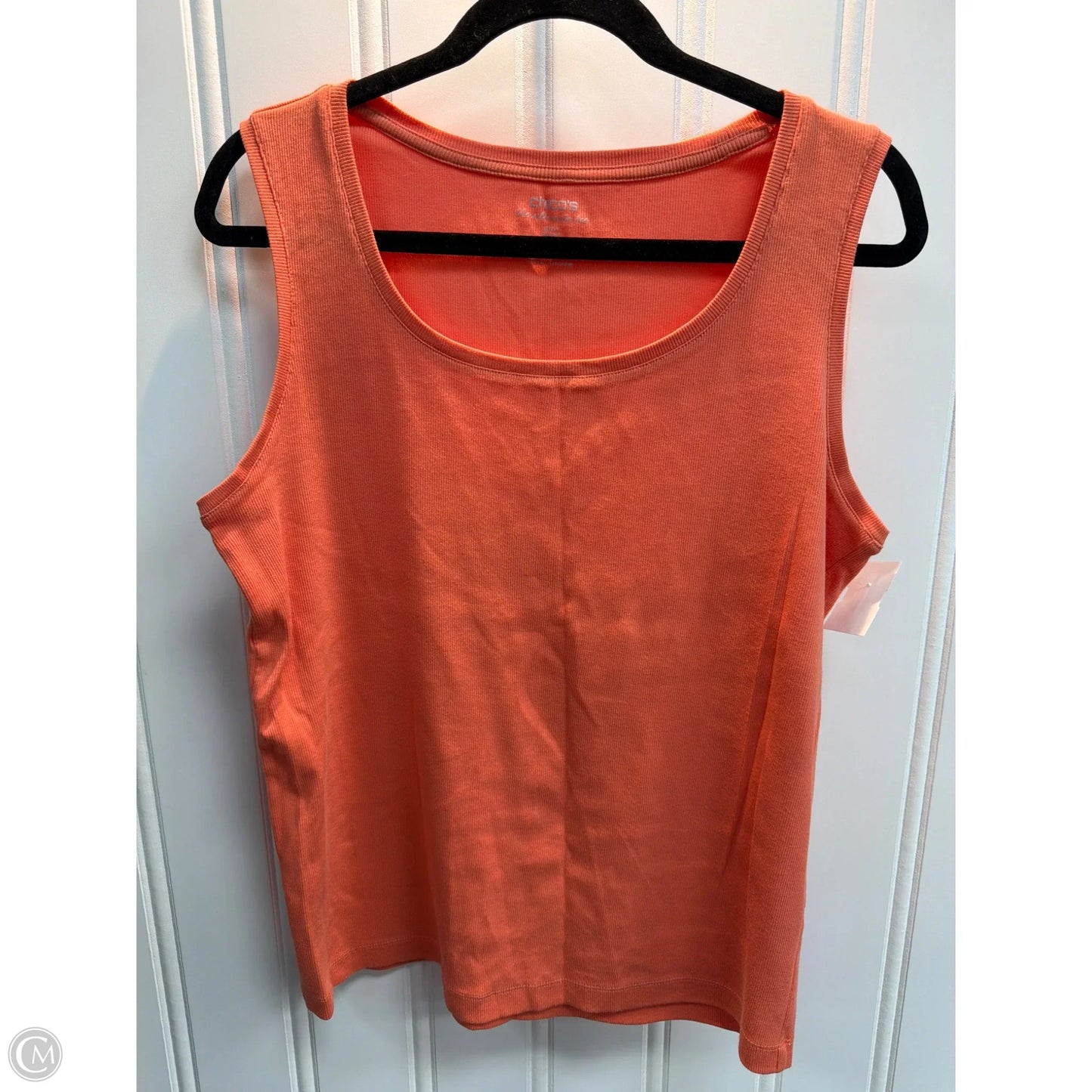 Tank Top By Chicos In Orange, Size: Xl