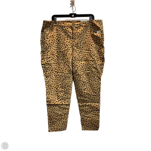 Jeans Skinny By Style And Co Collection Women In Leopard Print, Size: 20