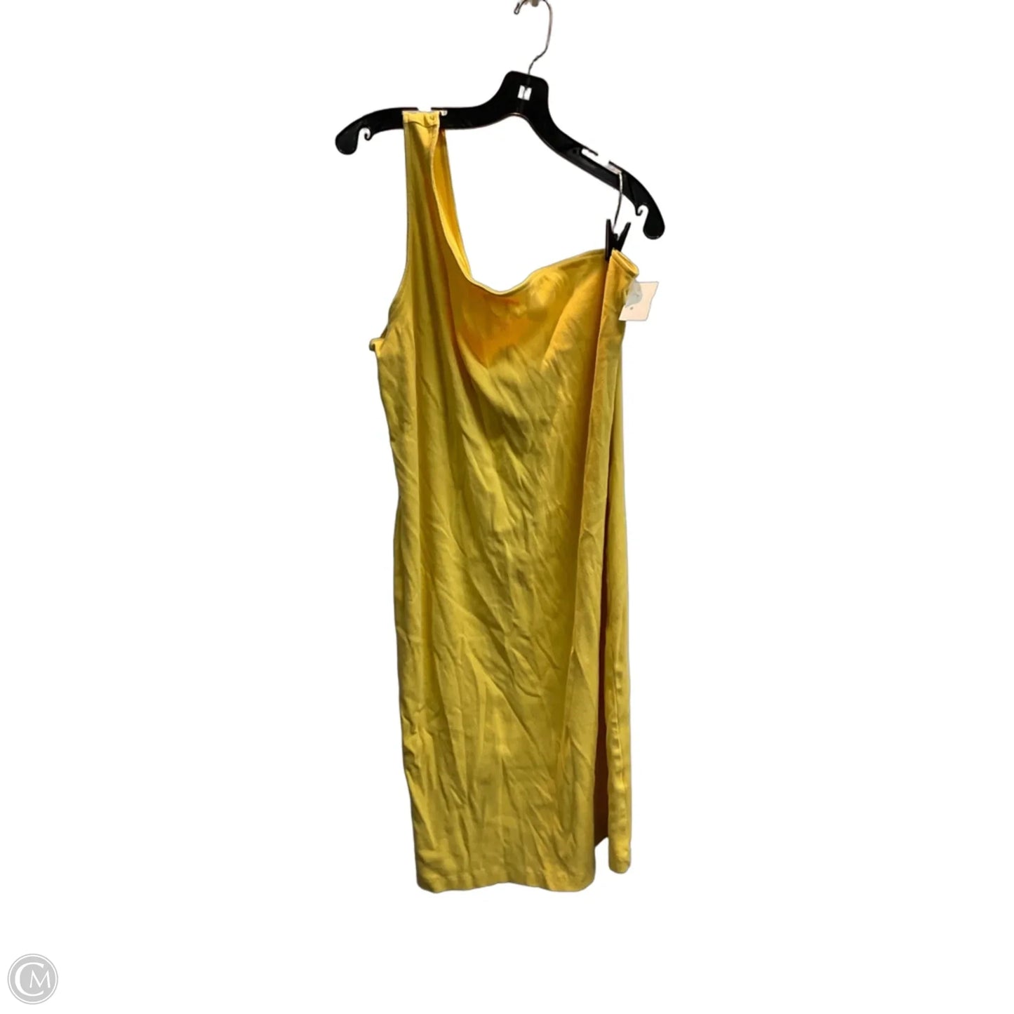 Dress Party Midi By Nine West In Yellow, Size: 2x