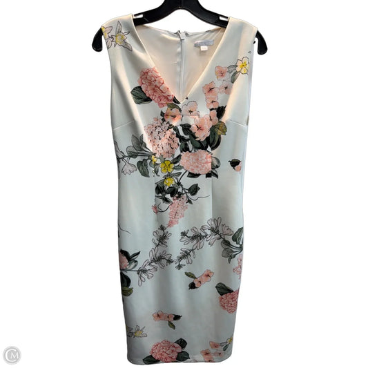 Dress Party Midi By New York And Co In Floral Print, Size: S
