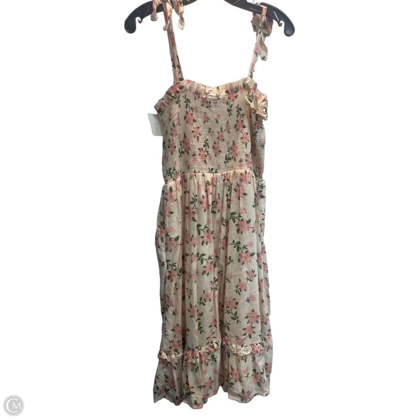Dress Casual Midi By Draper James In Floral Print, Size: S