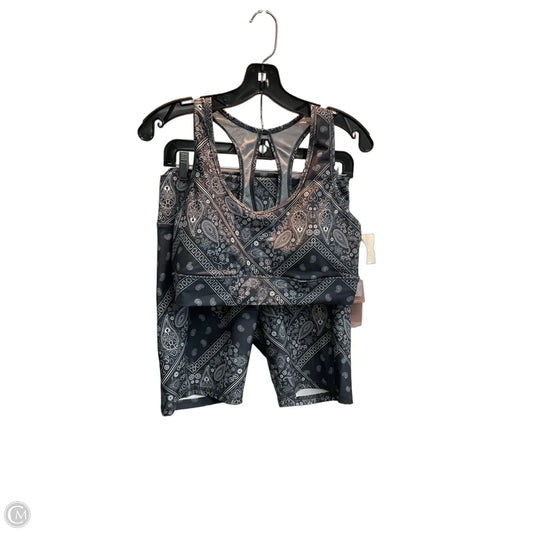 Athletic Shorts 2pc By Jessica Simpson In Grey, Size: L