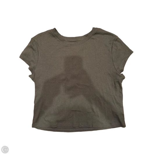 Top Short Sleeve Basic By A New Day In Green, Size: Xl