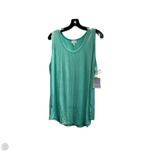 Tank Top By Lularoe In Aqua, Size: 3x