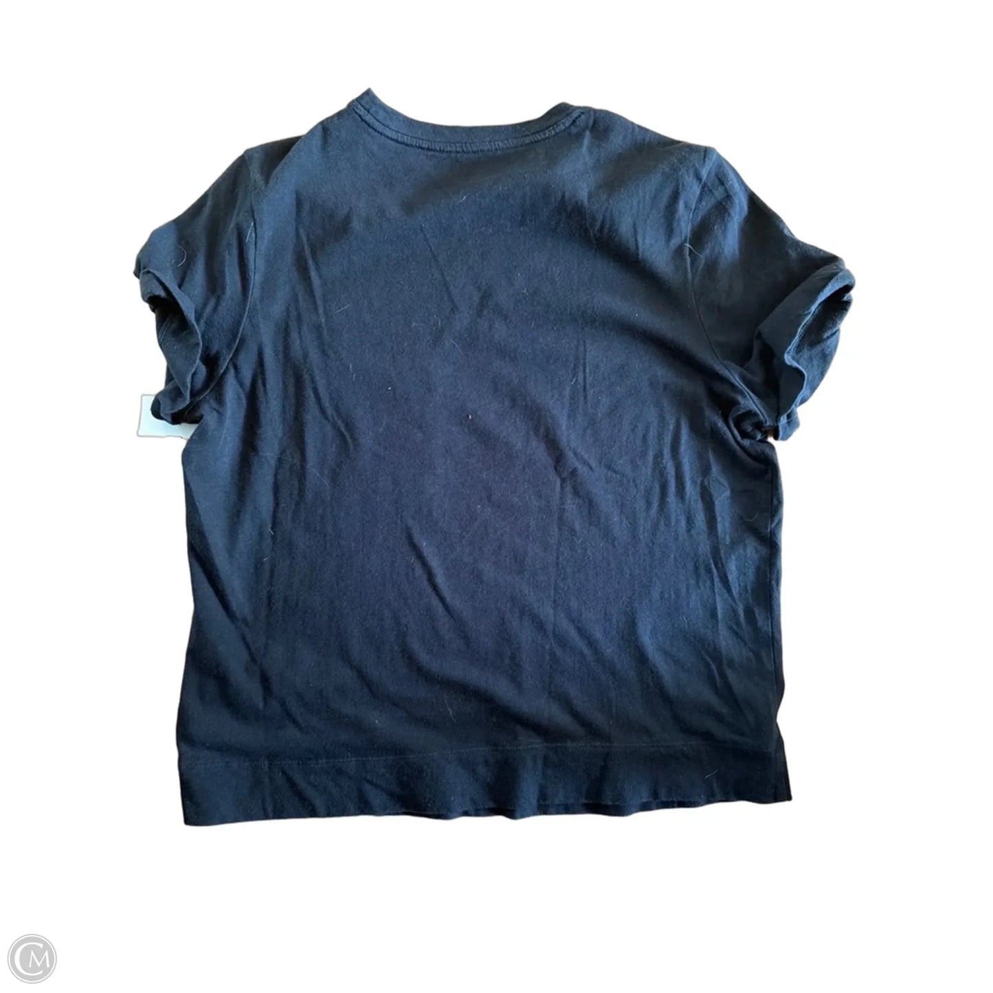 Top Short Sleeve Basic By Athleta In Black, Size: M