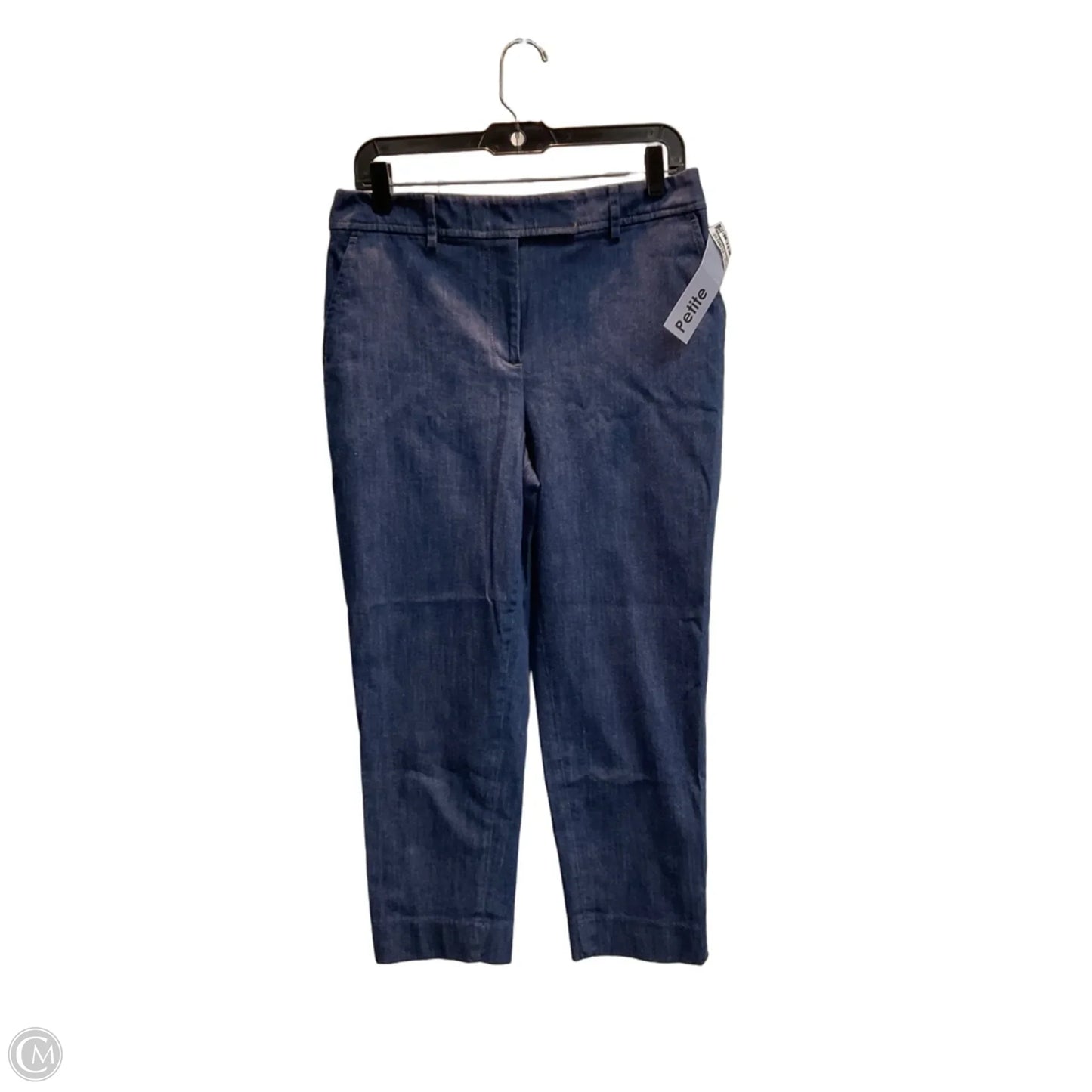 Jeans Cropped By Talbots In Blue Denim, Size: 10p