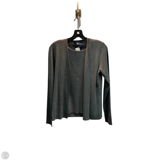 Top 2pc Long Sleeve By Ann Taylor In Ivory, Size: S