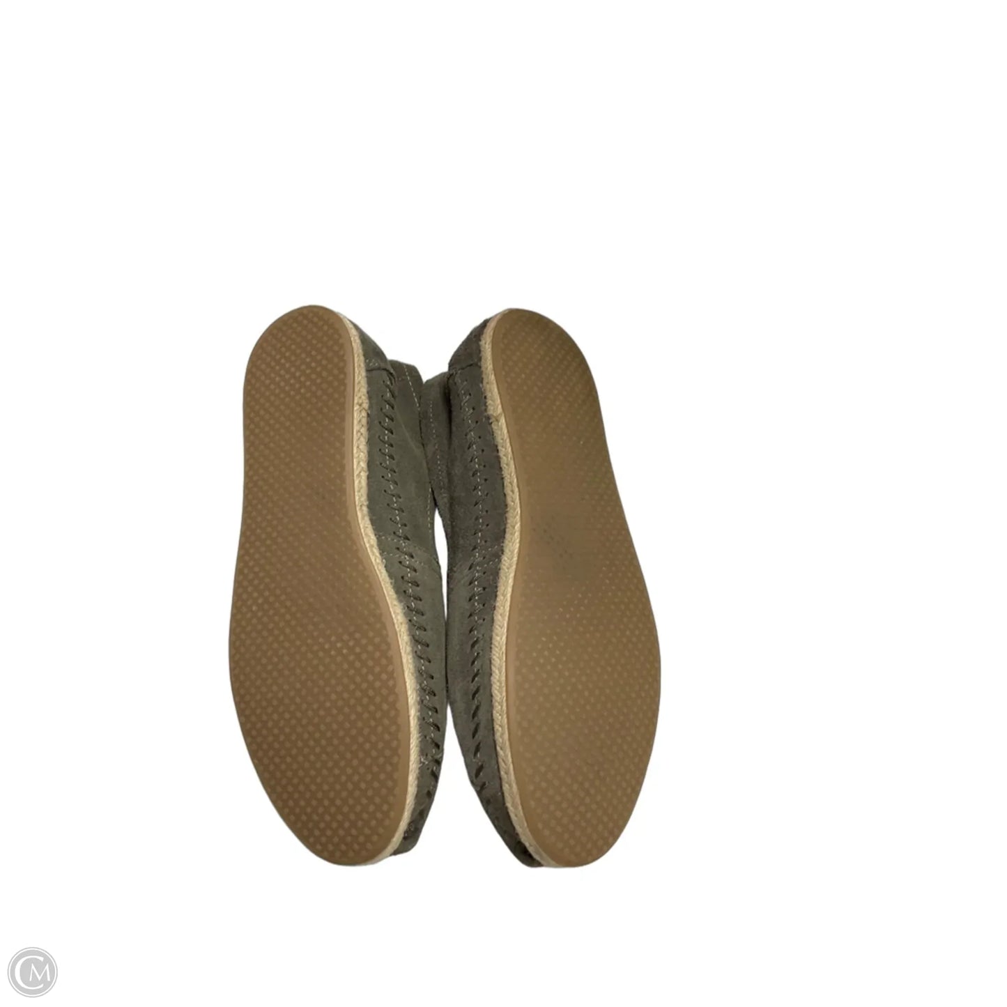 Shoes Flats By Toms In Grey, Size: 9.5