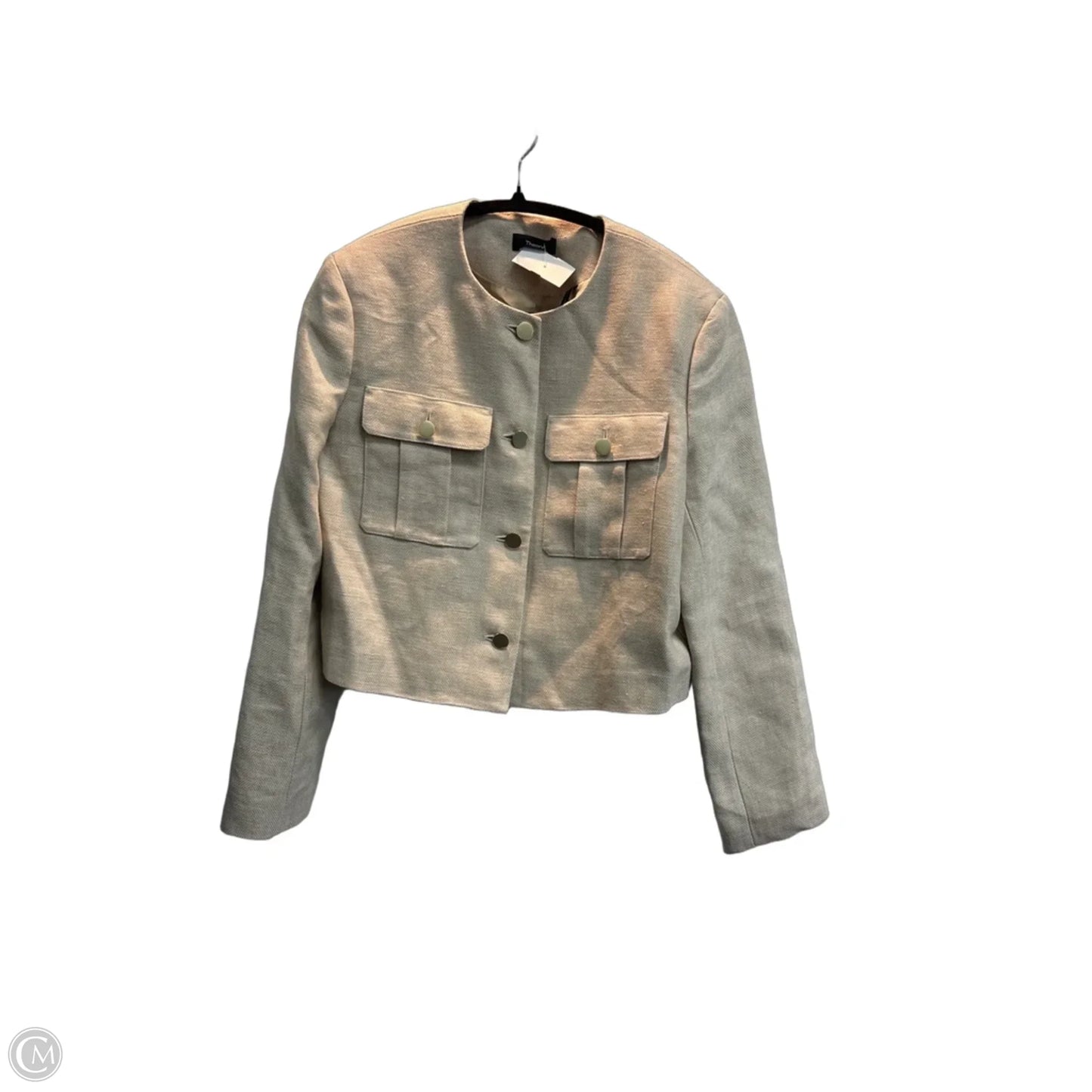 Blazer By Theory In Tan, Size: S