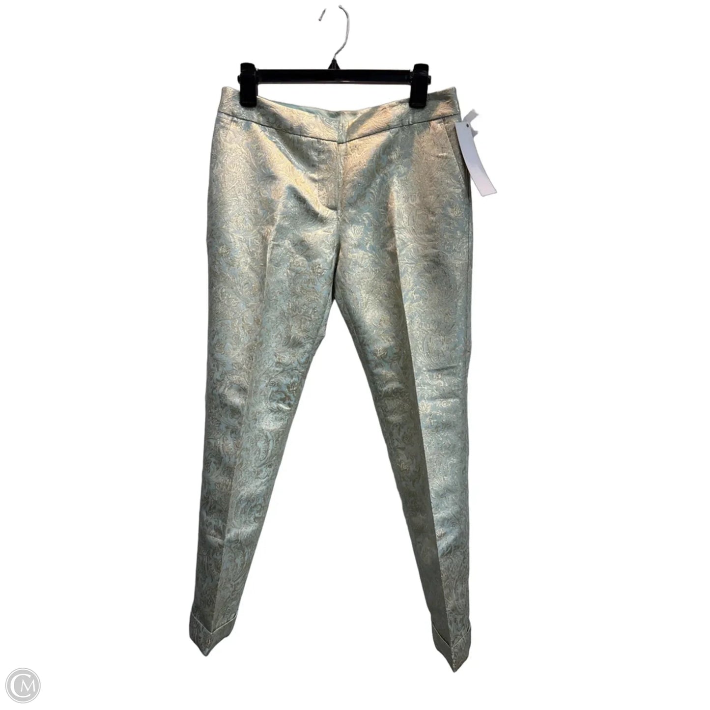 Pants Designer By Tory Burch In Aqua, Size: 6