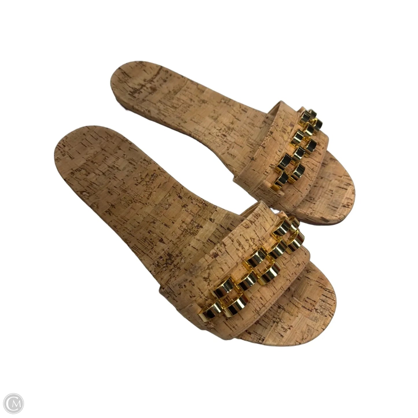 Sandals Flats By Veronica Beard In Tan, Size: 10
