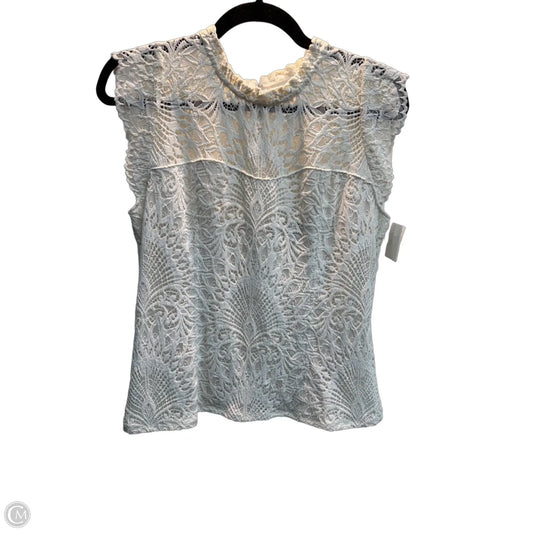 Top Sleeveless By White House Black Market In White, Size: M