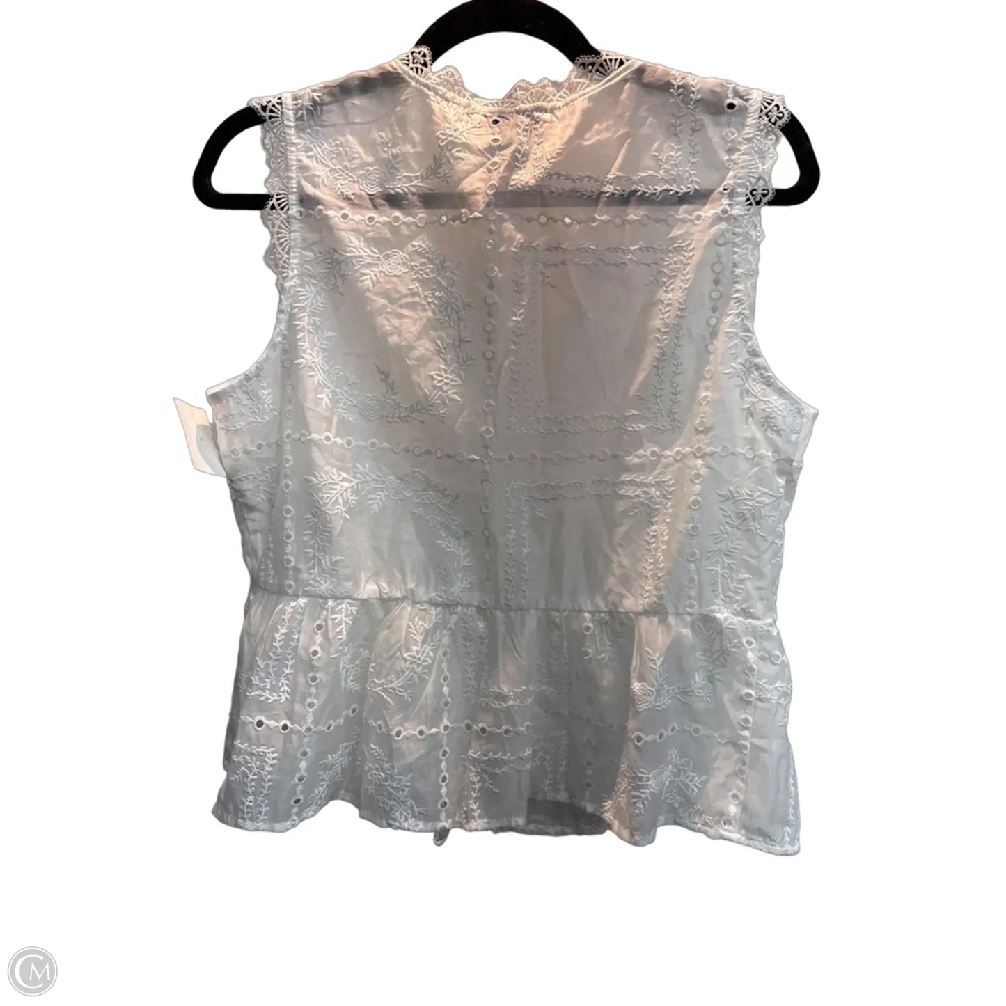 Top Sleeveless By Calypso St Barth In White, Size: M