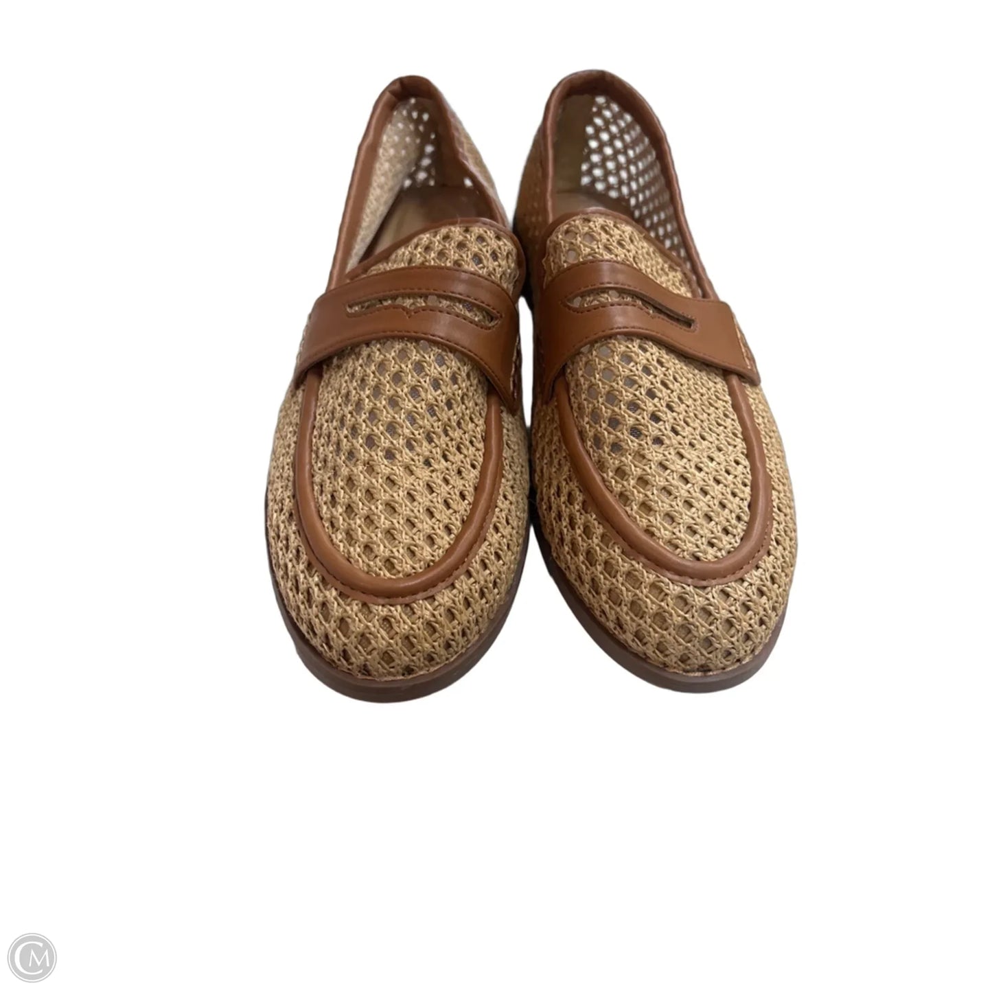 Shoes Flats By Universal Thread In Tan, Size: 10