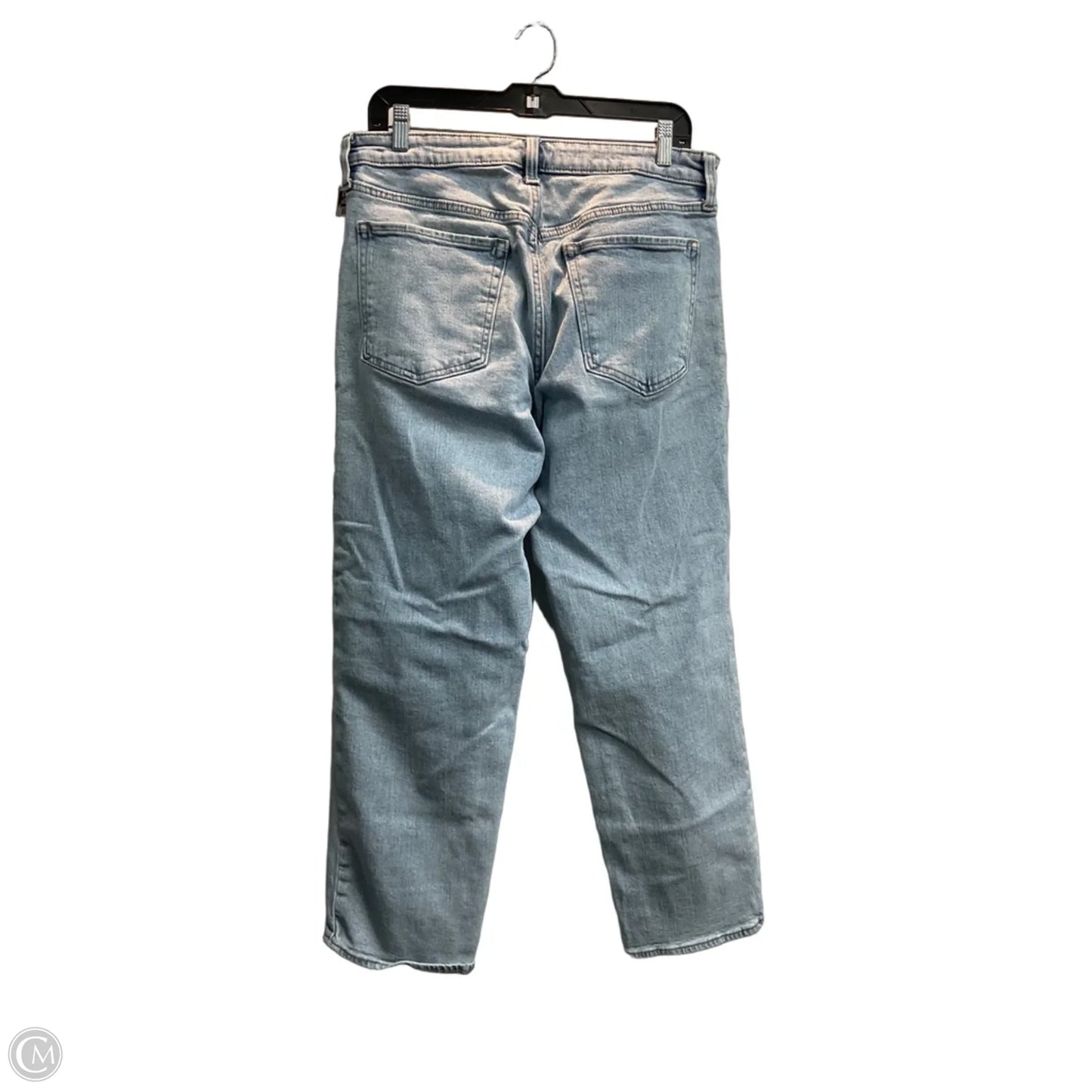 Jeans Straight By Old Navy In Blue Denim, Size: 12