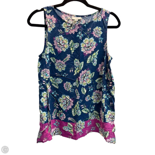 Tank Top By J. Jill In Multi-colored, Size: S