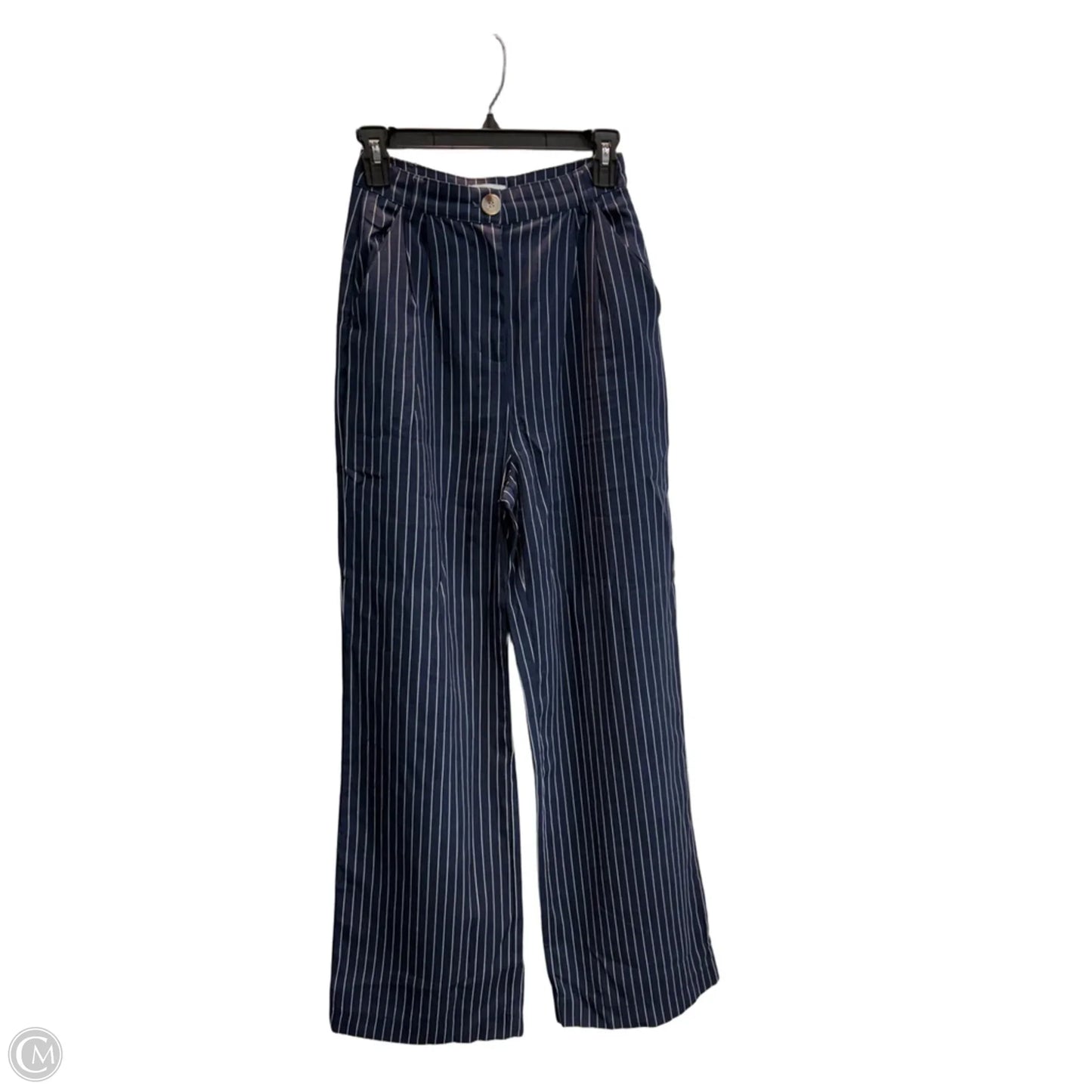 Pants Wide Leg By Clothes Mentor In Striped Pattern, Size: 0