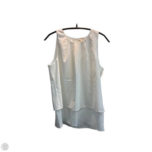 Top Sleeveless By J. Crew In White, Size: S