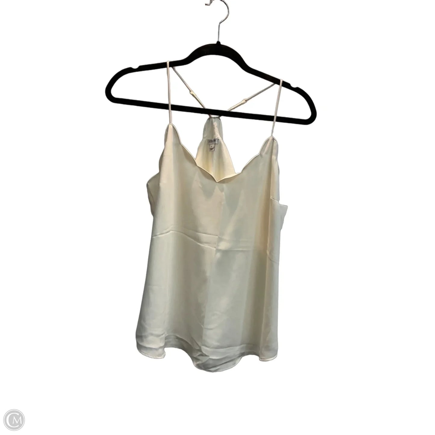 Top Cami By J. Crew In White, Size: 6