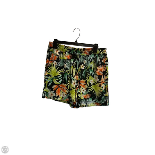 Shorts By Caribbean Joe In Tropical Print, Size: M