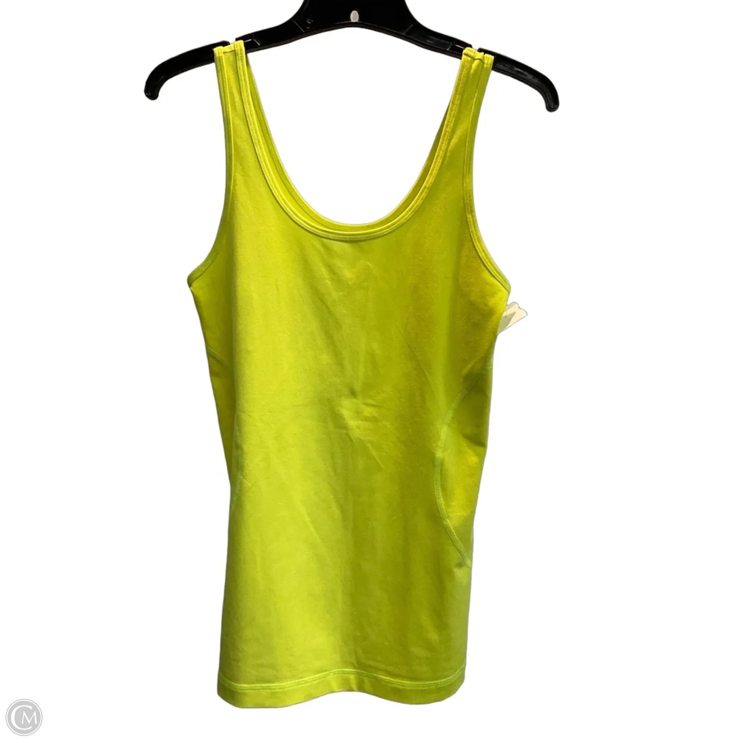 Athletic Tank Top By Zella In Yellow, Size: M