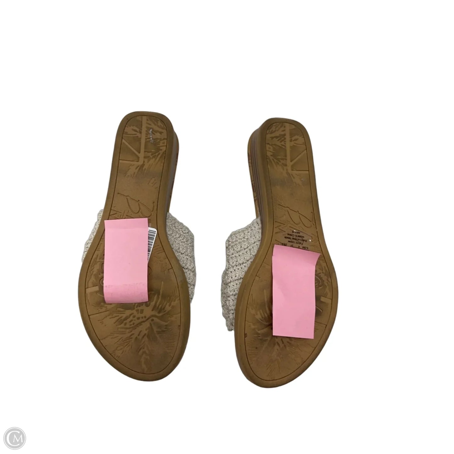 Sandals Flip Flops By Blowfish In Tan, Size: 6.5