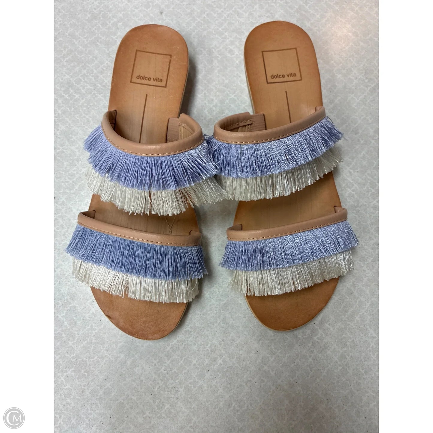 Sandals Flats By Dolce Vita In Blue, Size: 8