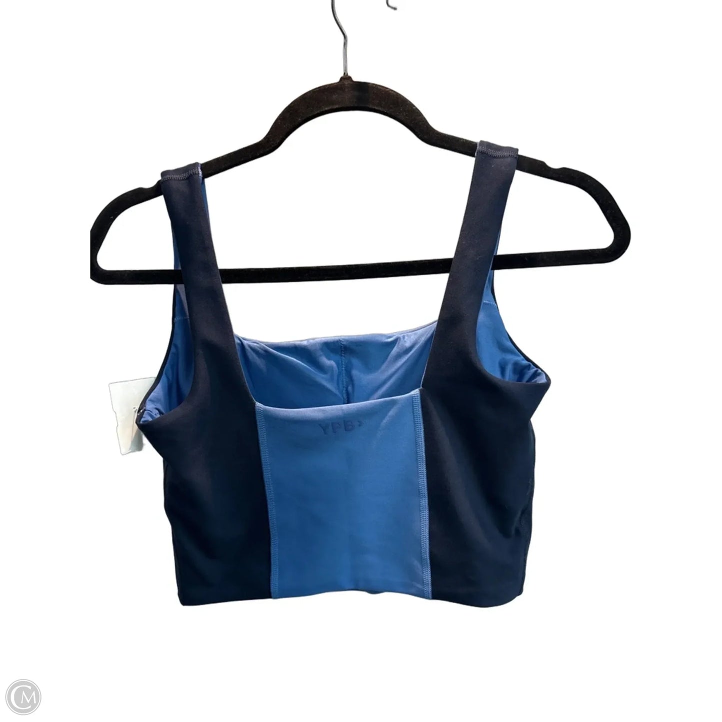 Athletic Bra By Ypb In Blue, Size: M