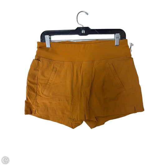 Athletic Shorts By Athleta In Gold, Size: S