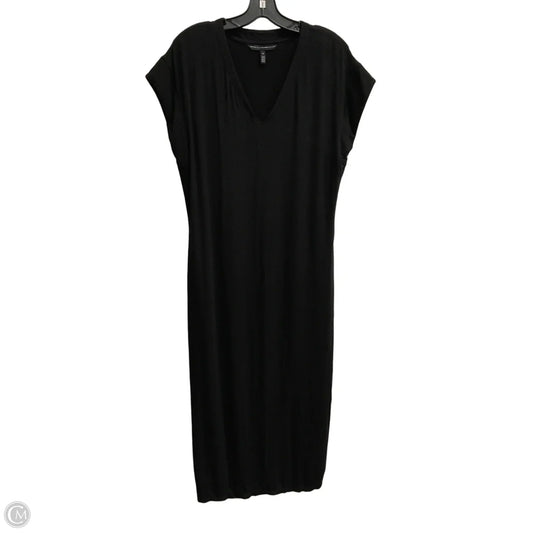 Dress Casual Maxi By White House Black Market In Black, Size: L