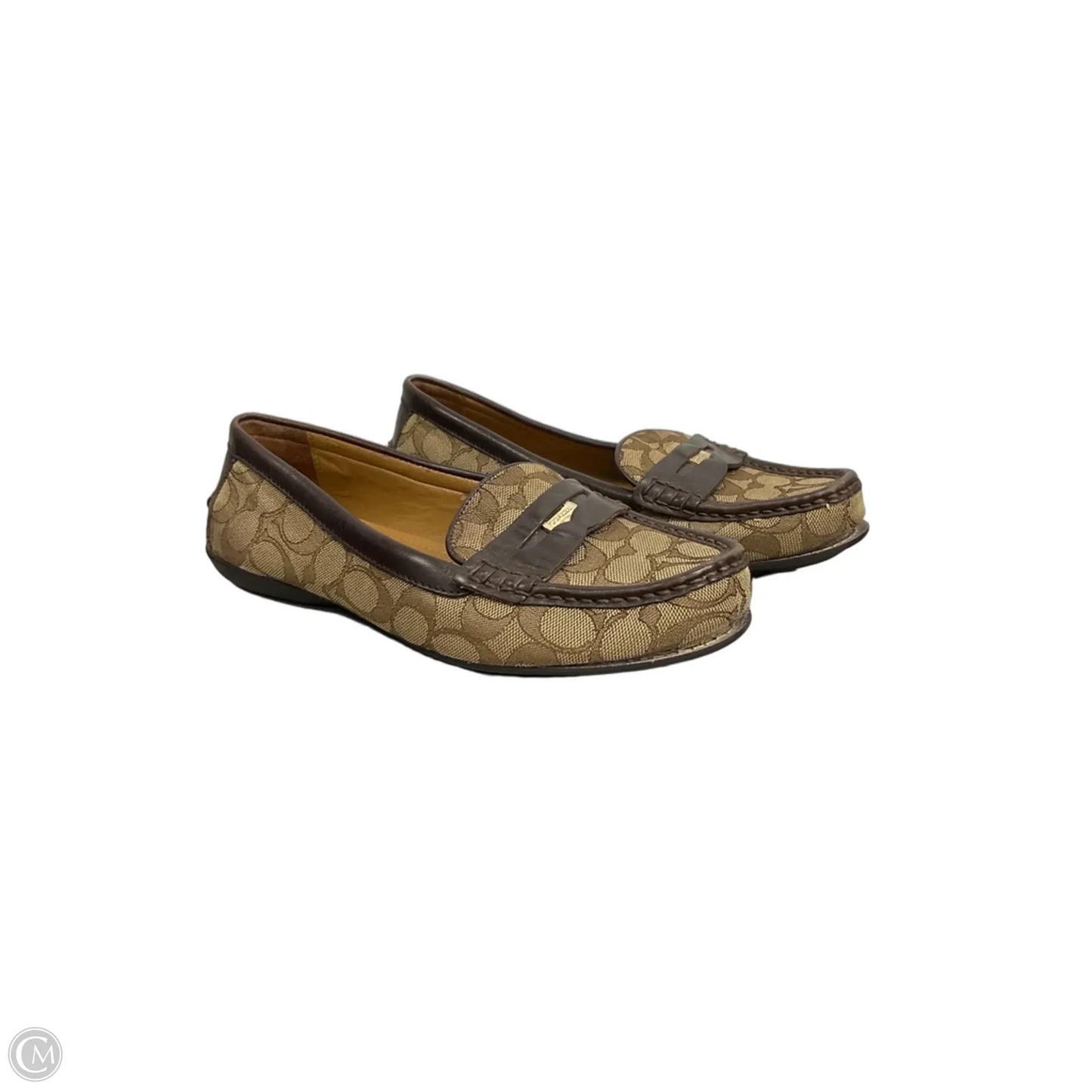 Shoes Designer By Coach In Brown, Size: 7