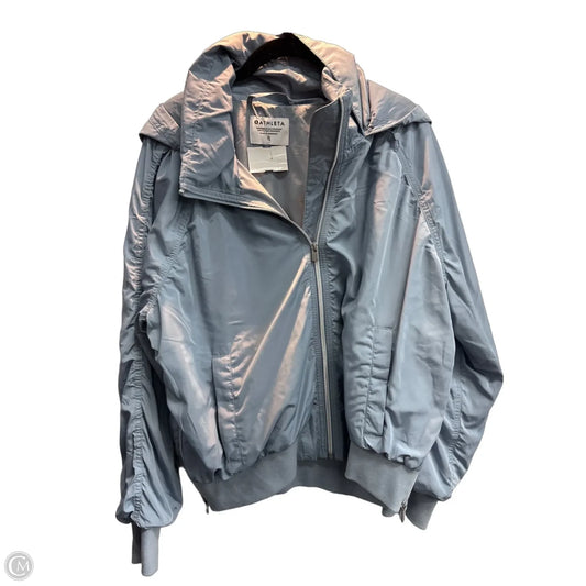 Athletic Jacket By Athleta In Blue, Size: Xl
