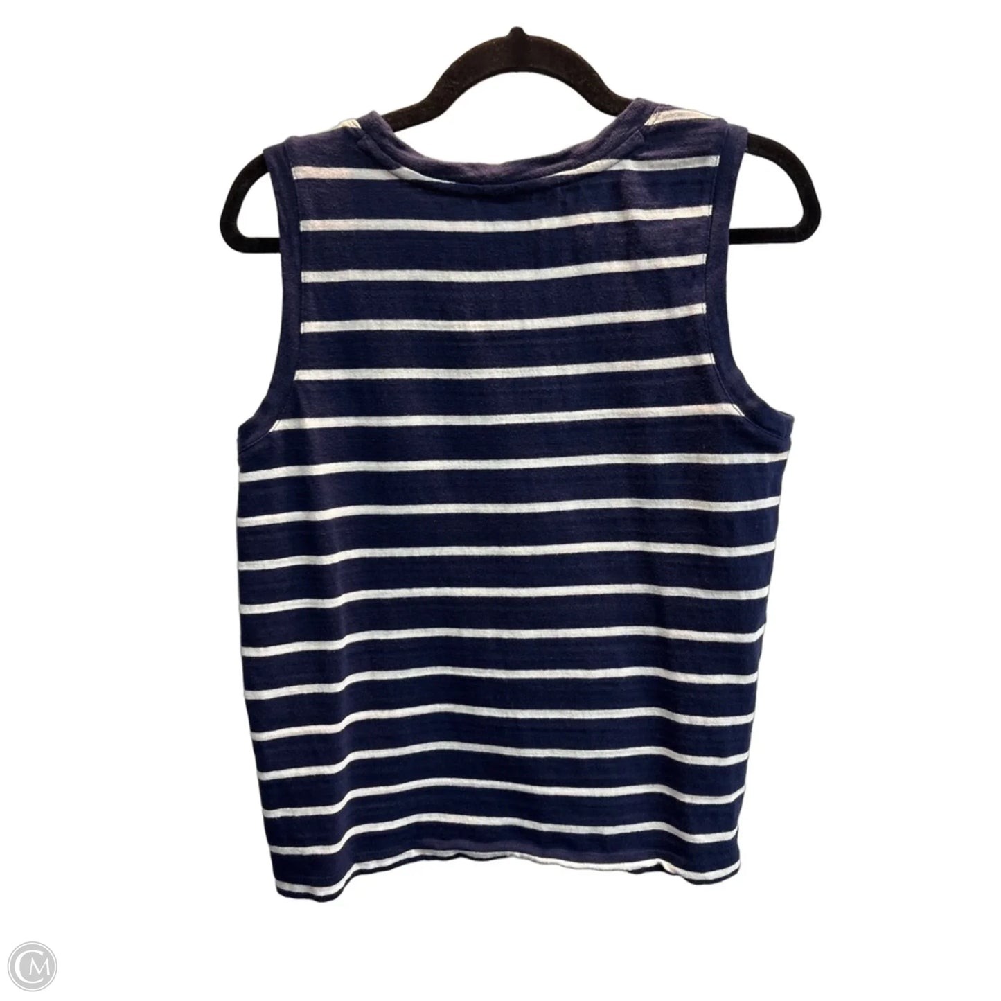 Tank Top By J. Crew In Striped Pattern, Size: M