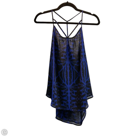 Top Cami By Express In Black & Blue, Size: M