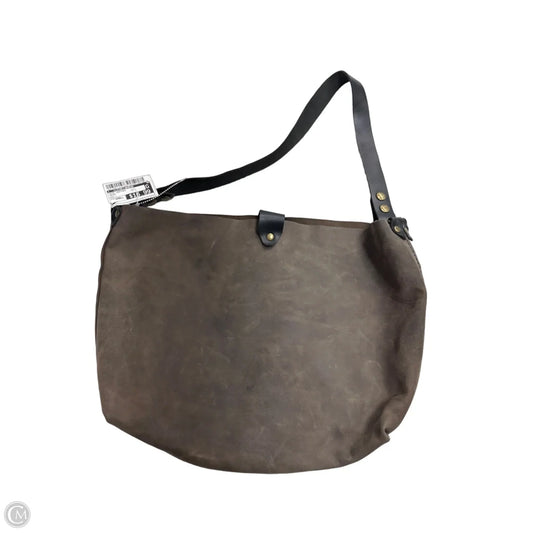 Tote Leather By Clothes Mentor, Size: Small
