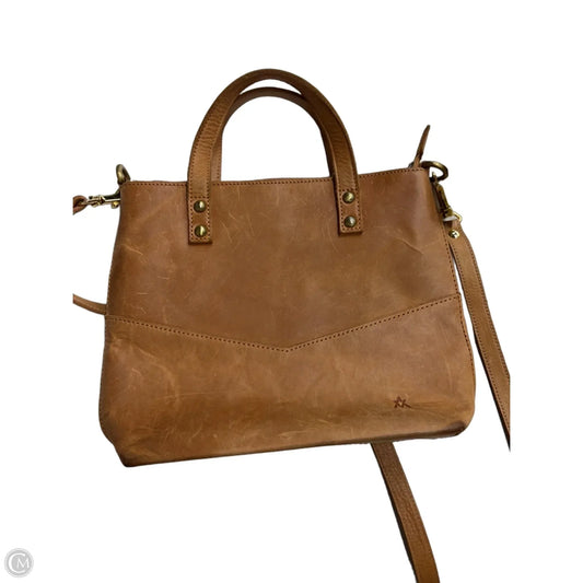 Crossbody Leather By Clothes Mentor, Size: Small