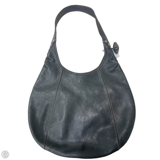 Handbag Leather By Lucky Brand, Size: Large