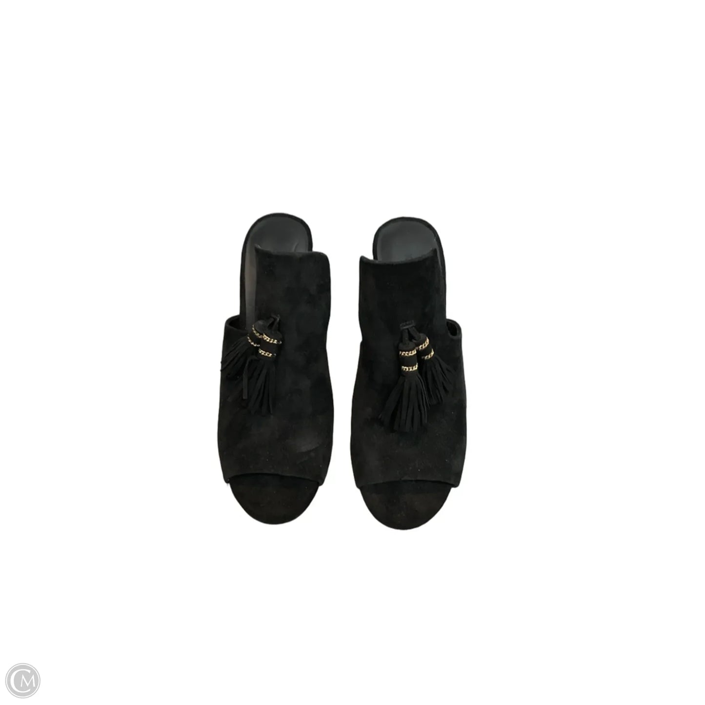 Shoes Designer By Karl Lagerfeld In Black, Size: 8