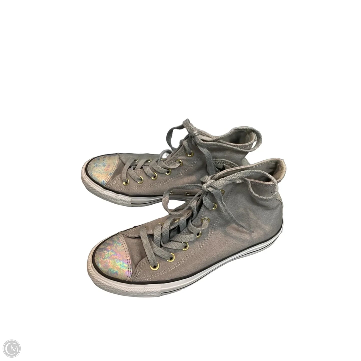 Shoes Sneakers By Converse In Grey, Size: 7.5