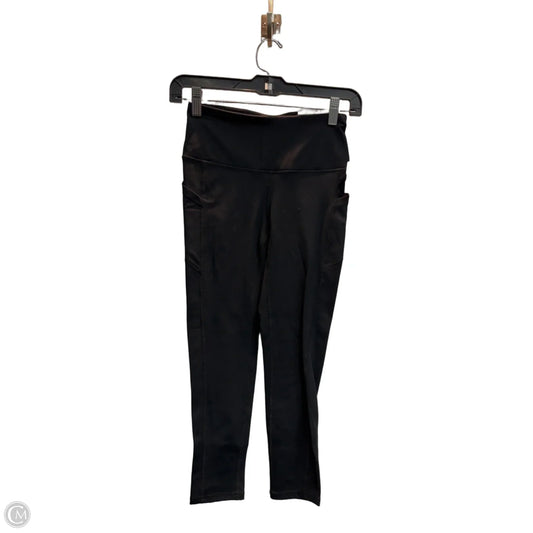 Athletic Capris By Gaiam In Black, Size: Xs