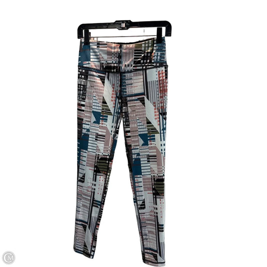Athletic Leggings By Victorias Secret In Geometric Pattern, Size: S