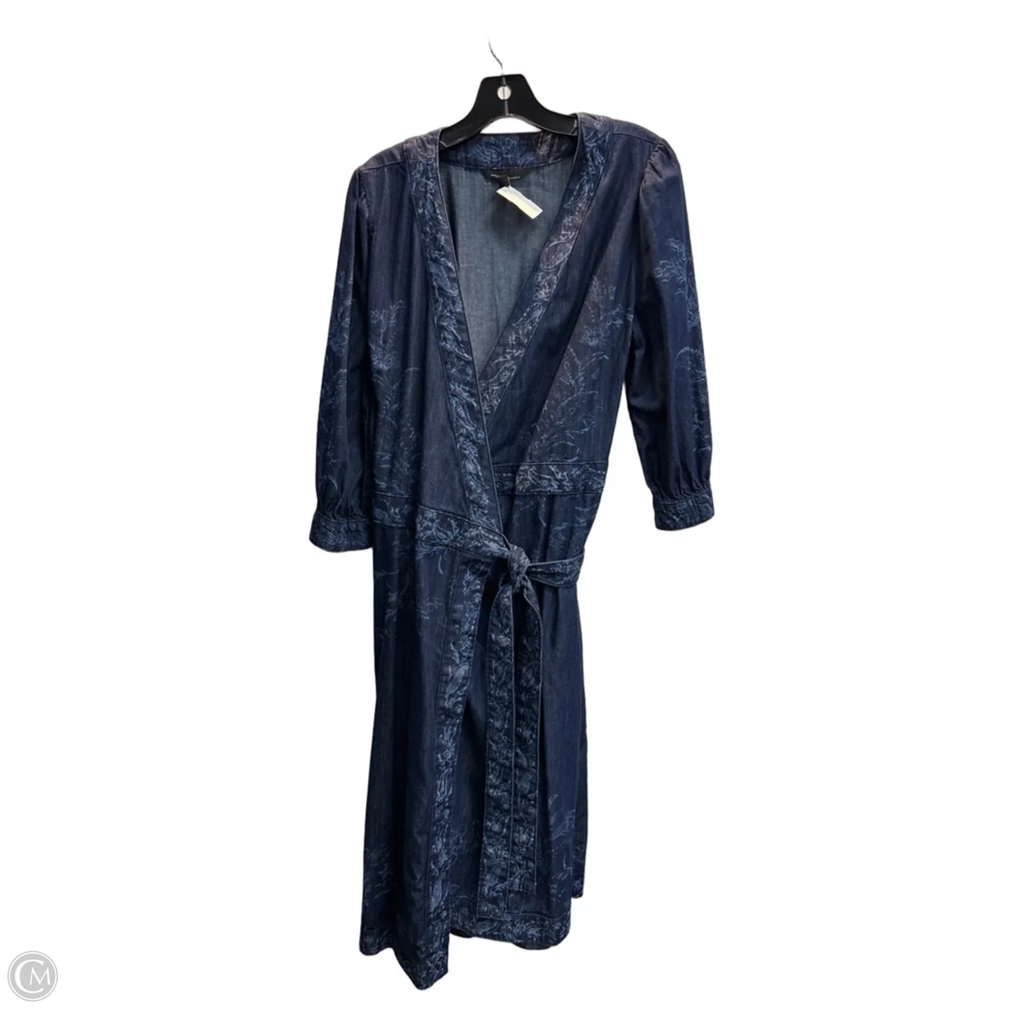 Dress Work By White House Black Market In Blue Denim, Size: L