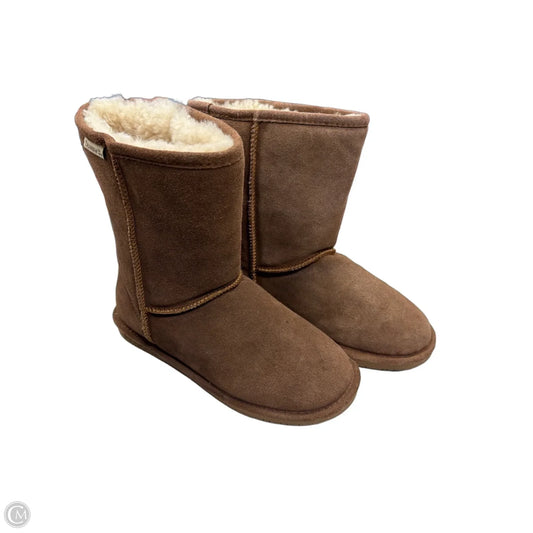 Boots Snow By Bearpaw In Brown, Size: 9