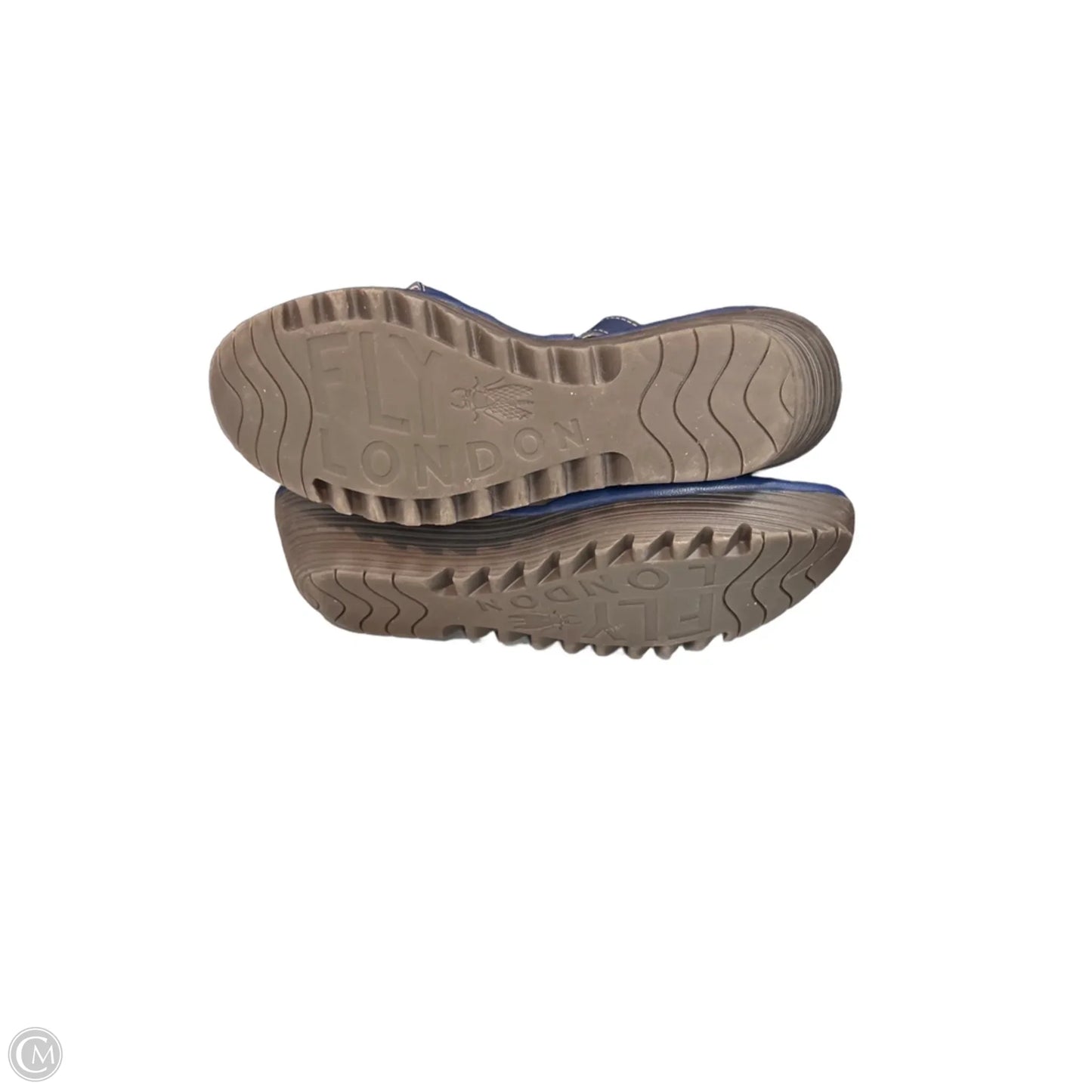 Shoes Heels Wedge By Fly London In Blue, Size: 10