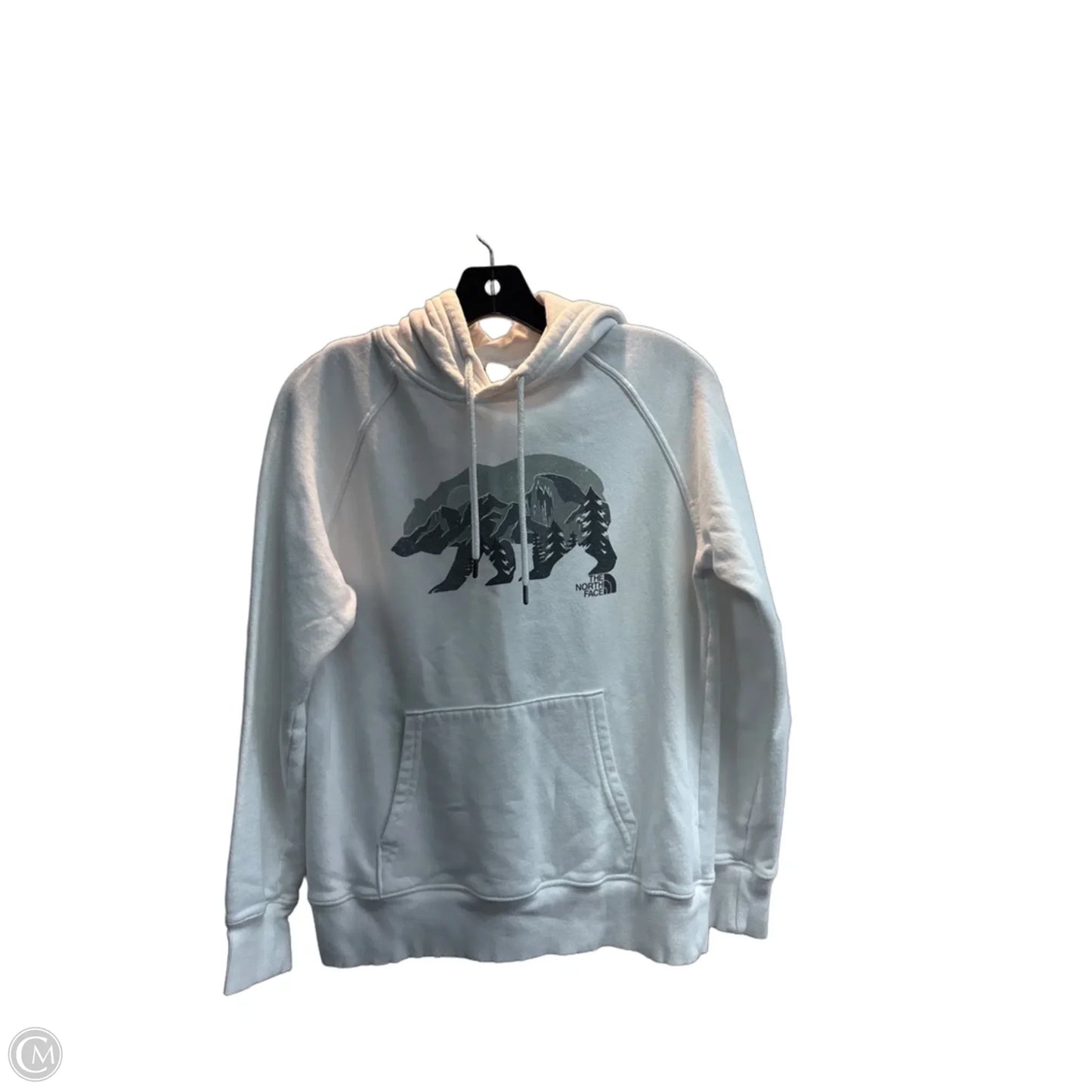 Sweatshirt Hoodie By The North Face In White, Size: S